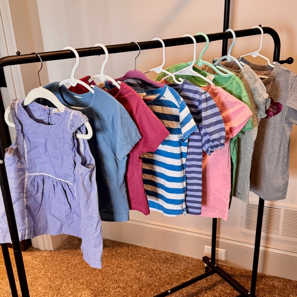 Girl’s Designer Top Bundle 9 pcs - Matilda Jane, Crewcuts & Athleta Girls